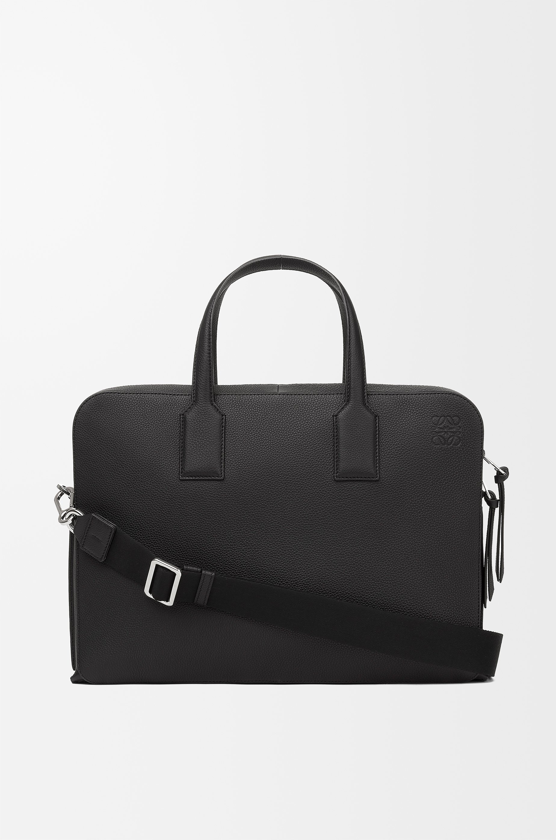 Goya thin briefcase in soft grained 