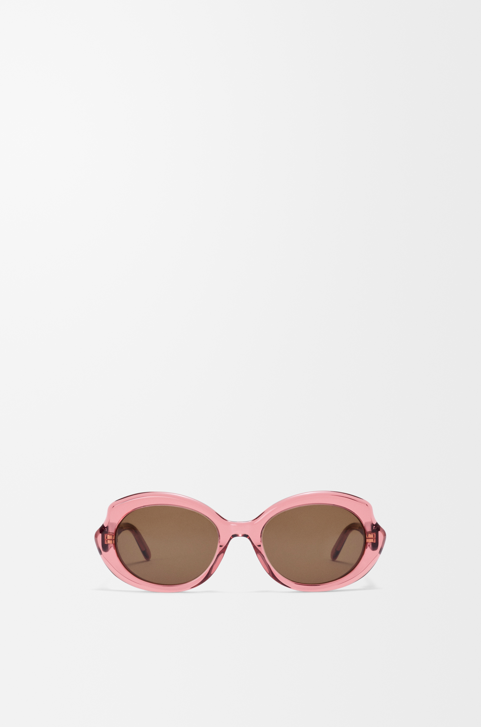 Mini Oval Slim sunglasses Pink - LOEWE USA Official Website