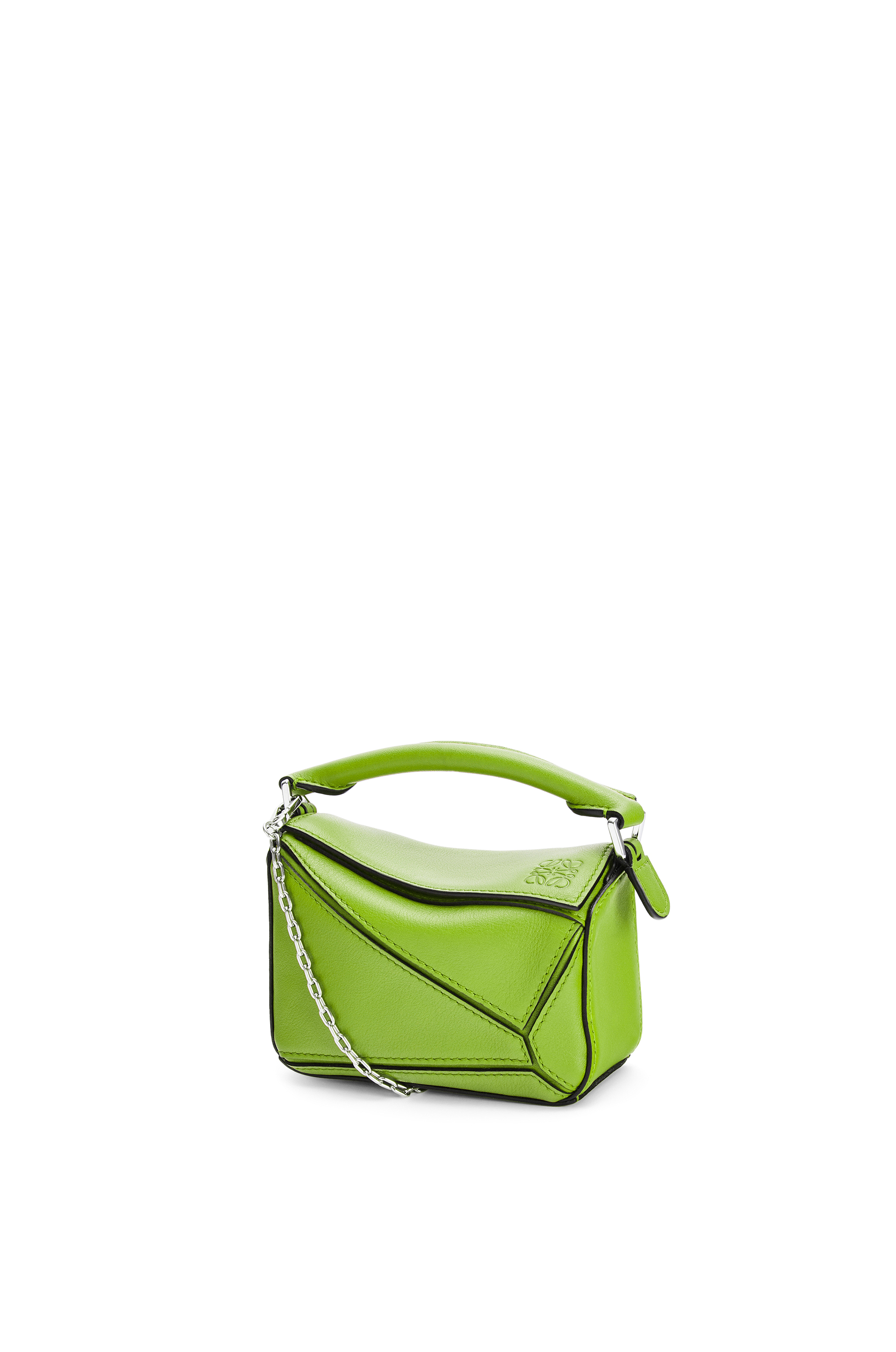 loewe green puzzle bag
