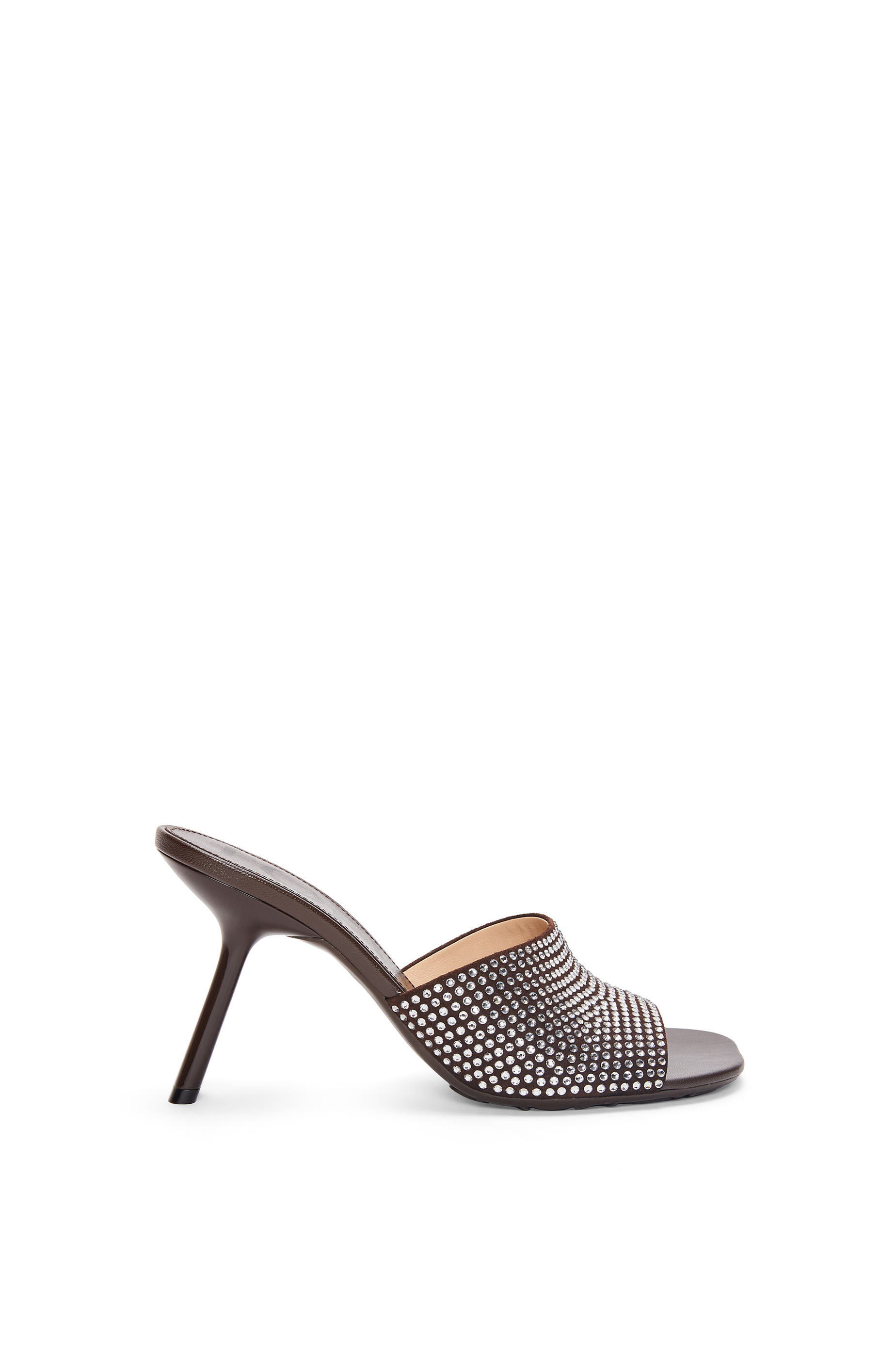 Loewe 2025 Fur Slipper Black White Wool 556016 main image 0