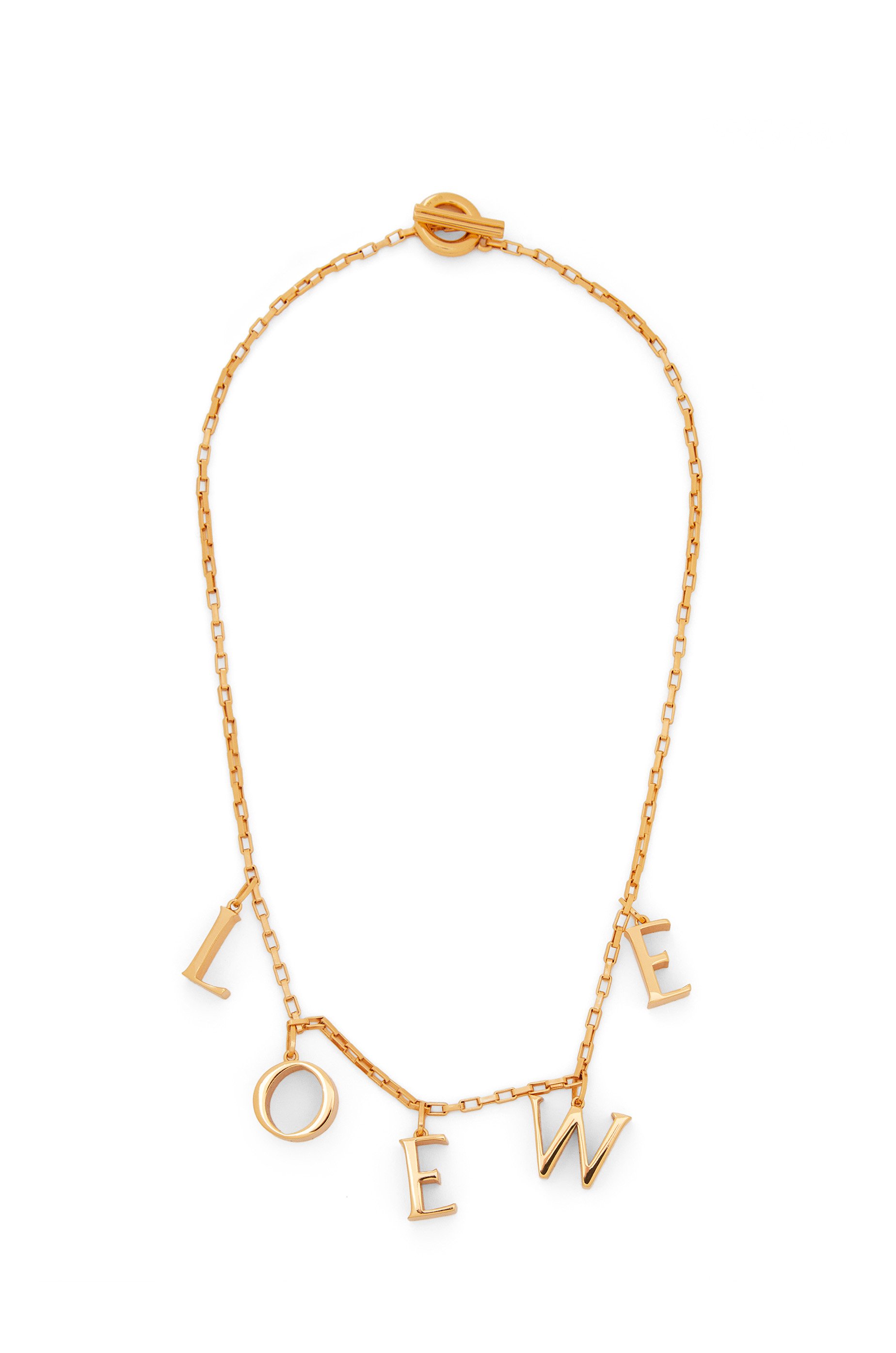 Loewe Women's Logo Sterling Silver Necklace