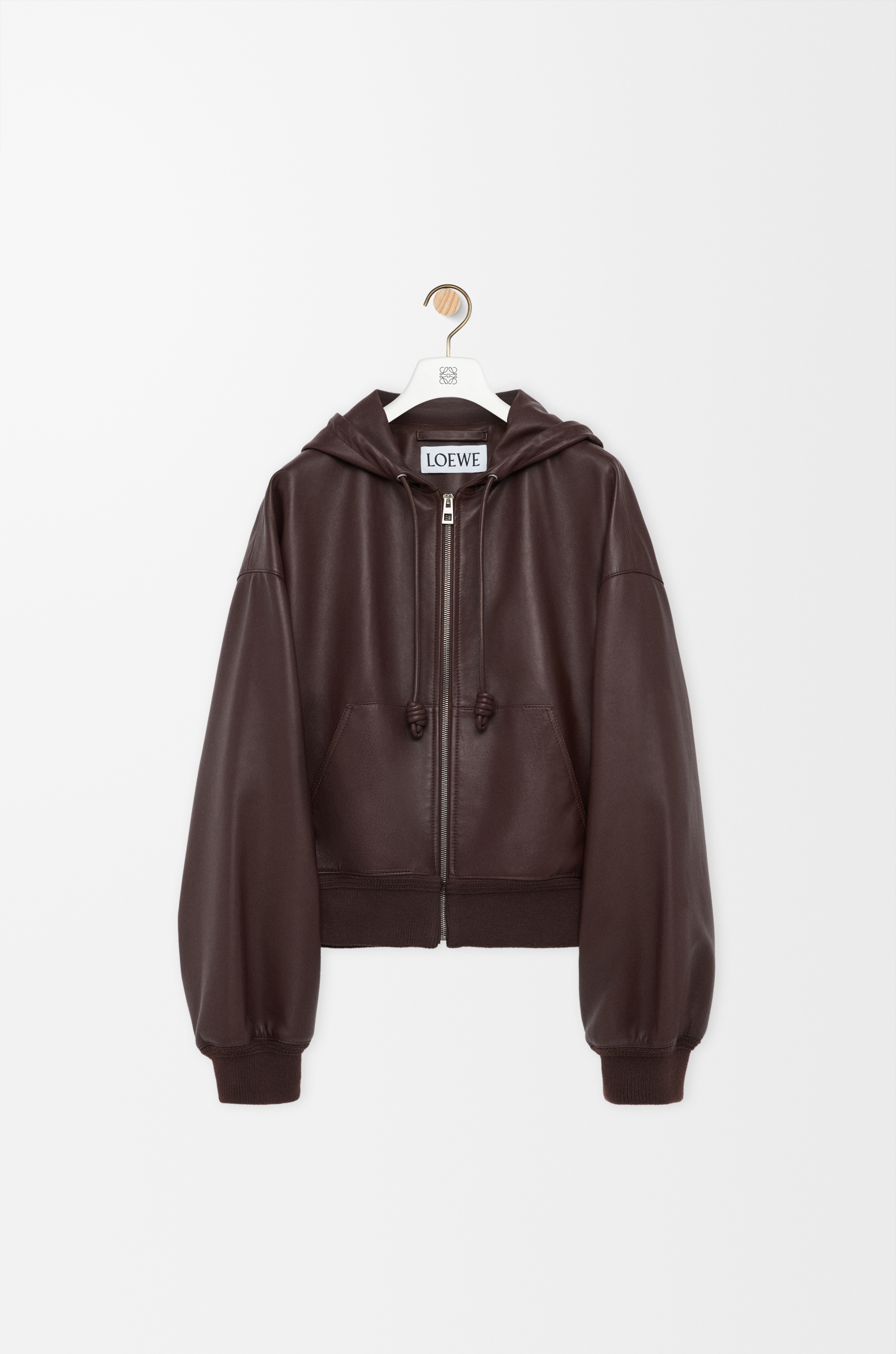 フラメンコ フーディー（ナパラム） ブラウン - LOEWE