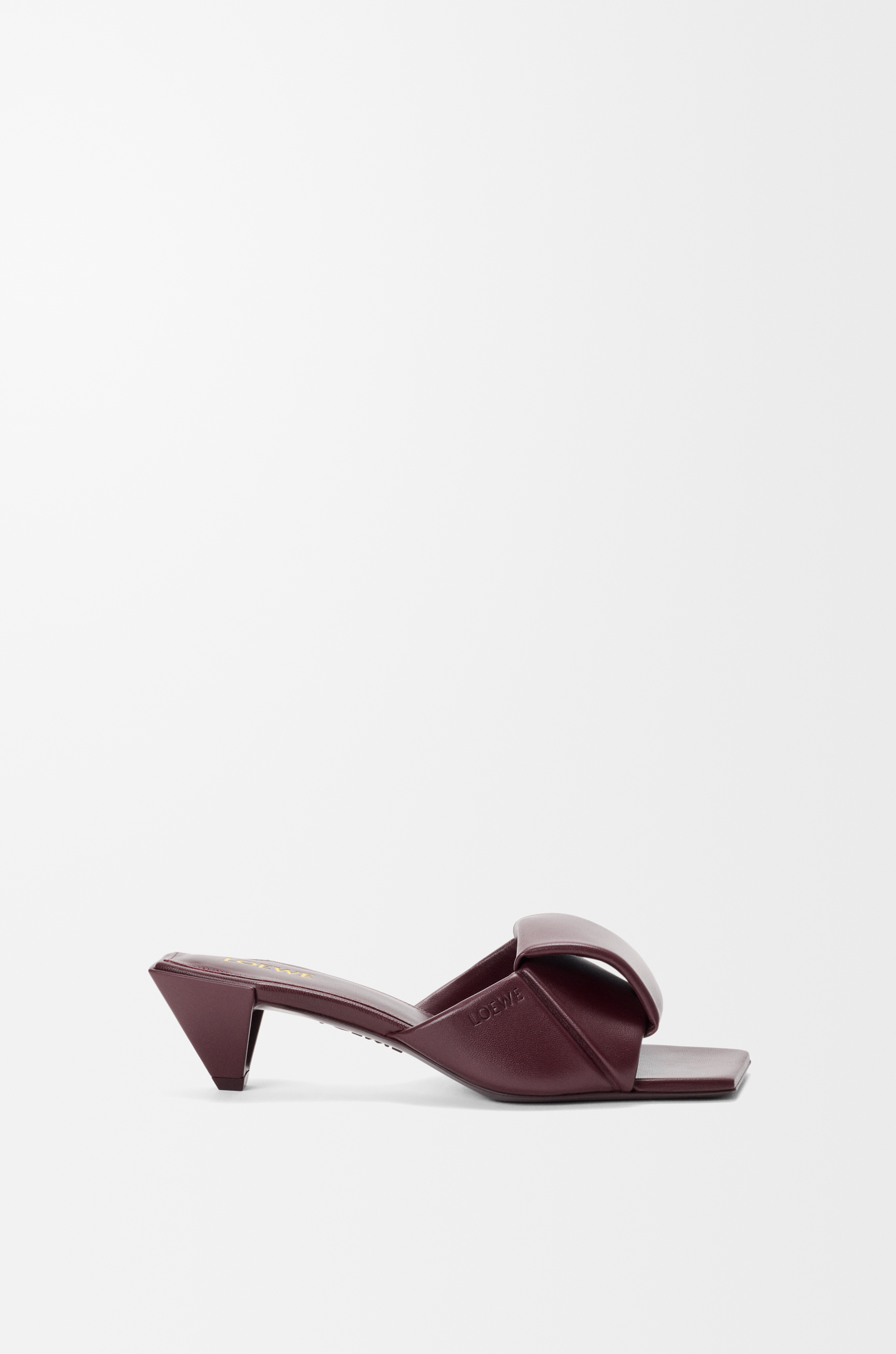 Origami slide in lambskin Red - LOEWE USA Official Website