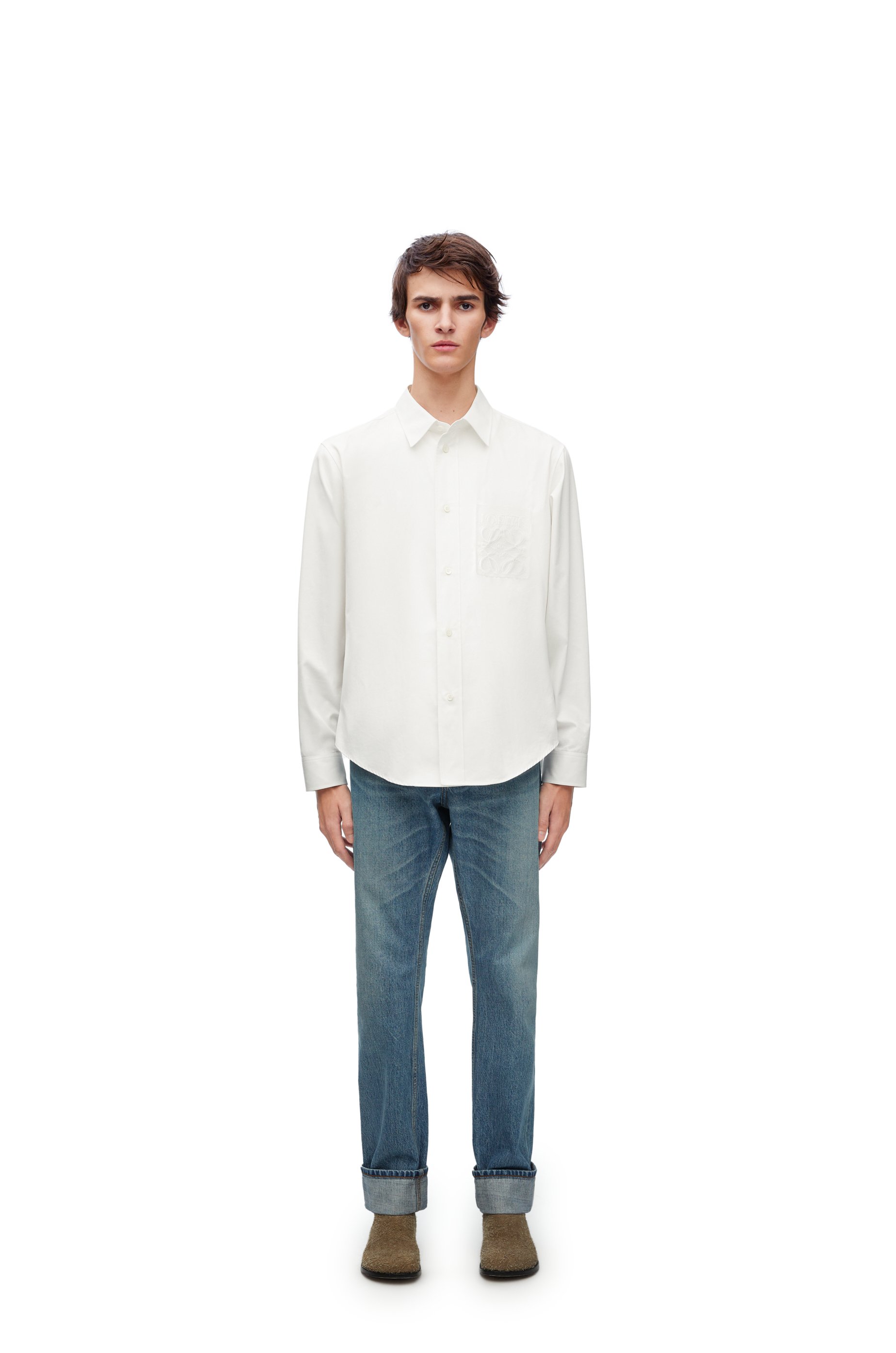 Shirt in cotton White - LOEWE