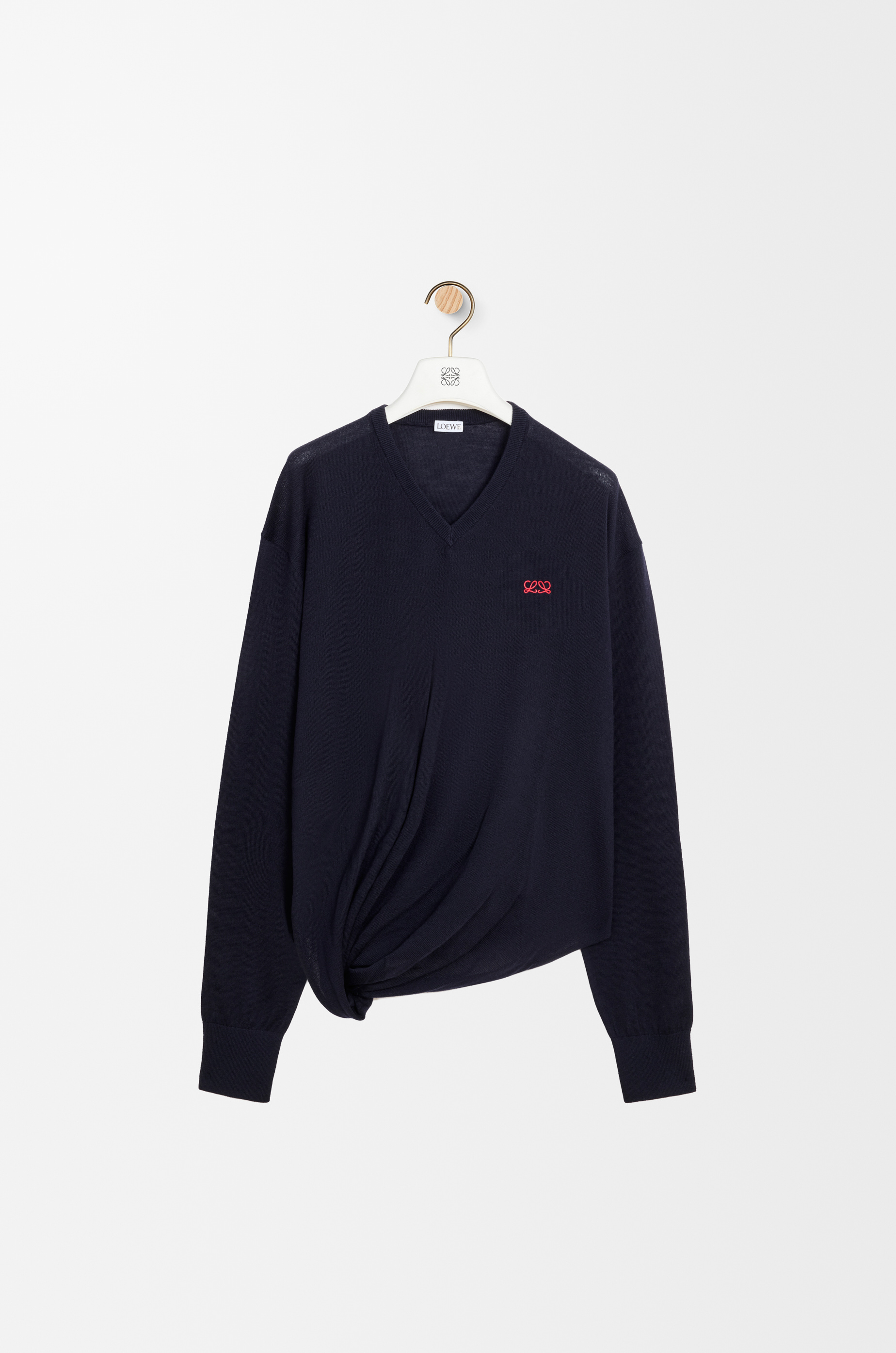 Sweater in wool Blue - LOEWE APAC official website