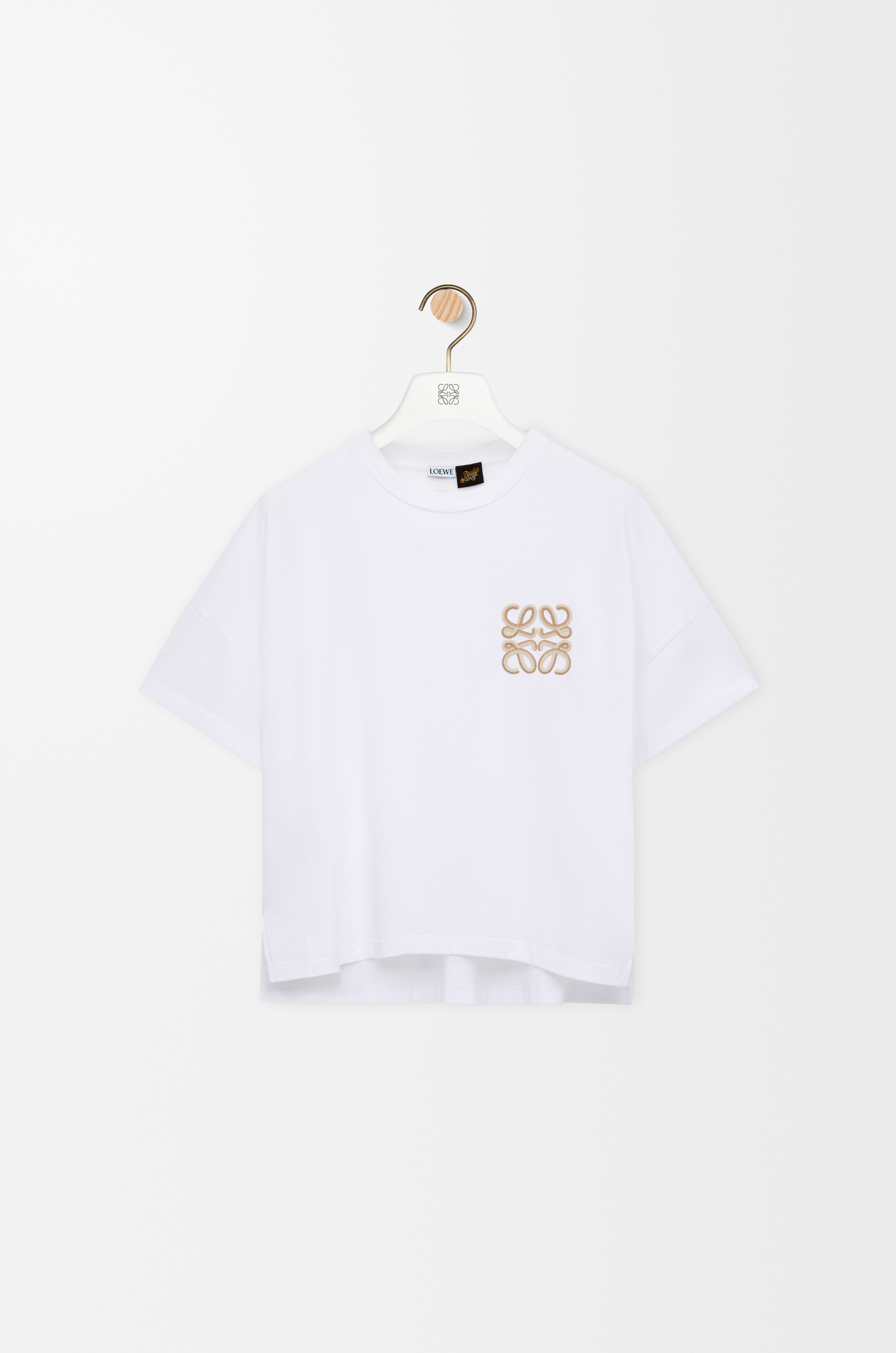 ボクシーフィット Tシャツ（コットン） ホワイト - ロエベ 日本 公式サイト