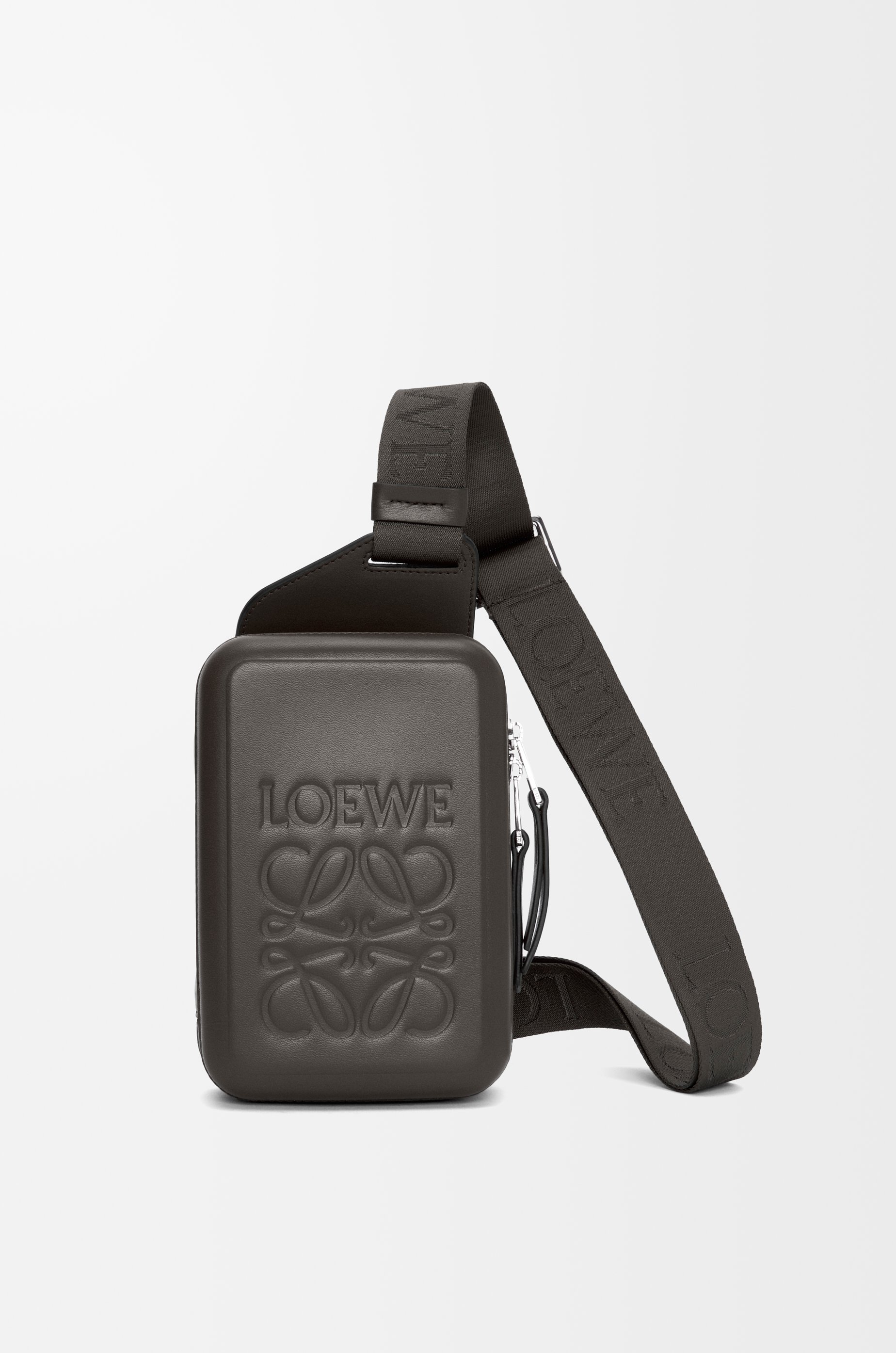 Molded Sling in smooth calfskin Grey - LOEWE Molded Sling in smooth calfskin Grey - LOEWE