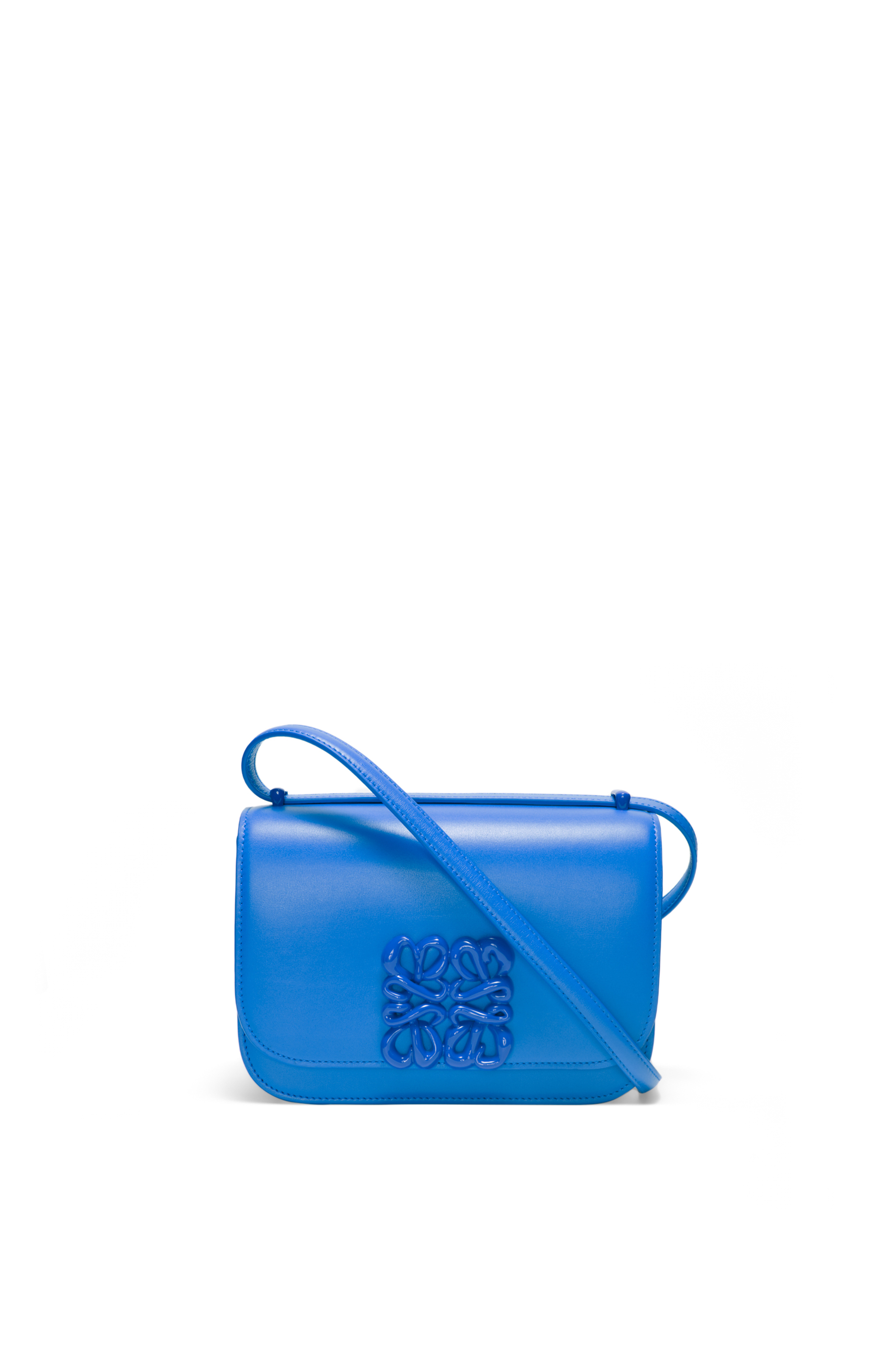 LOE GOYA BAG 23 IN BLACK SILK CALFSKIN