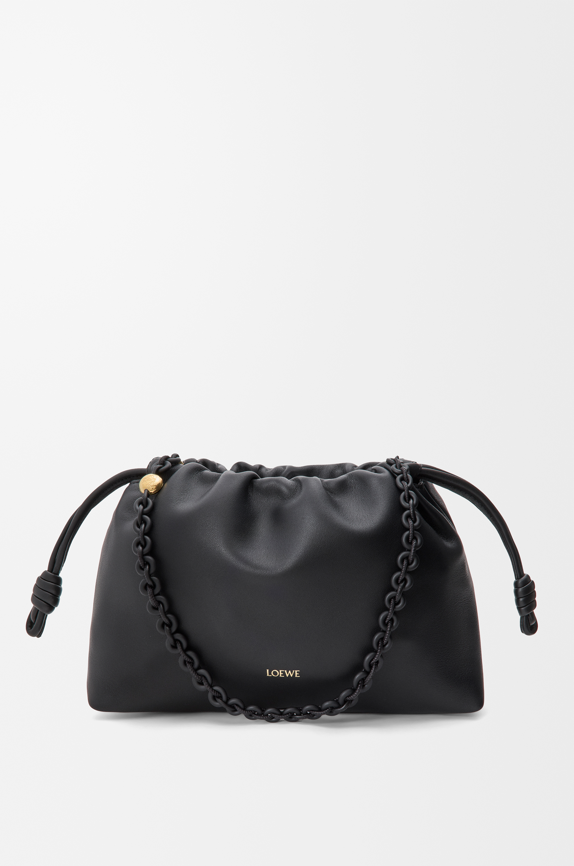 フラメンコパース ミディアム（メローナパラム） ブラック - LOEWE