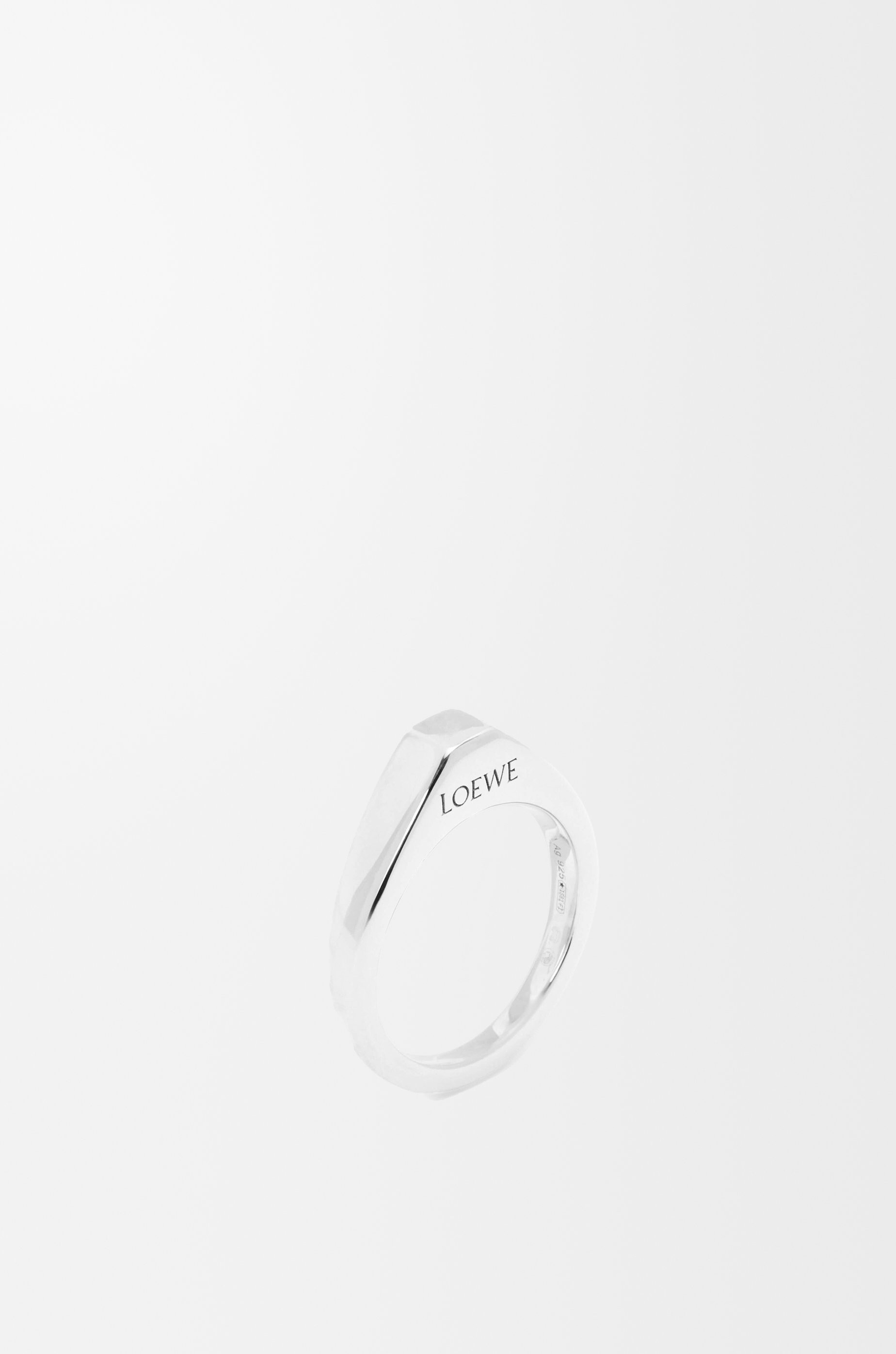 LOEWE スターラップ リング（スターリングシルバー） シルバー