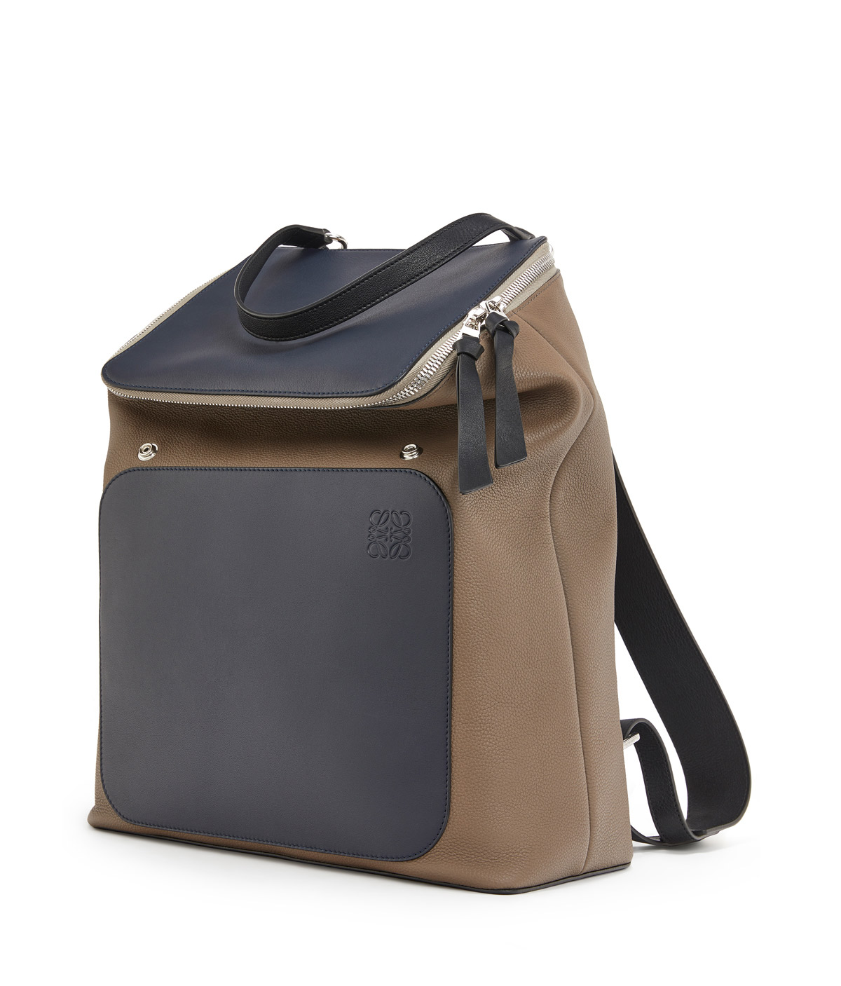 Goya Backpack Deep Blue/Dark Taupe - LOEWE