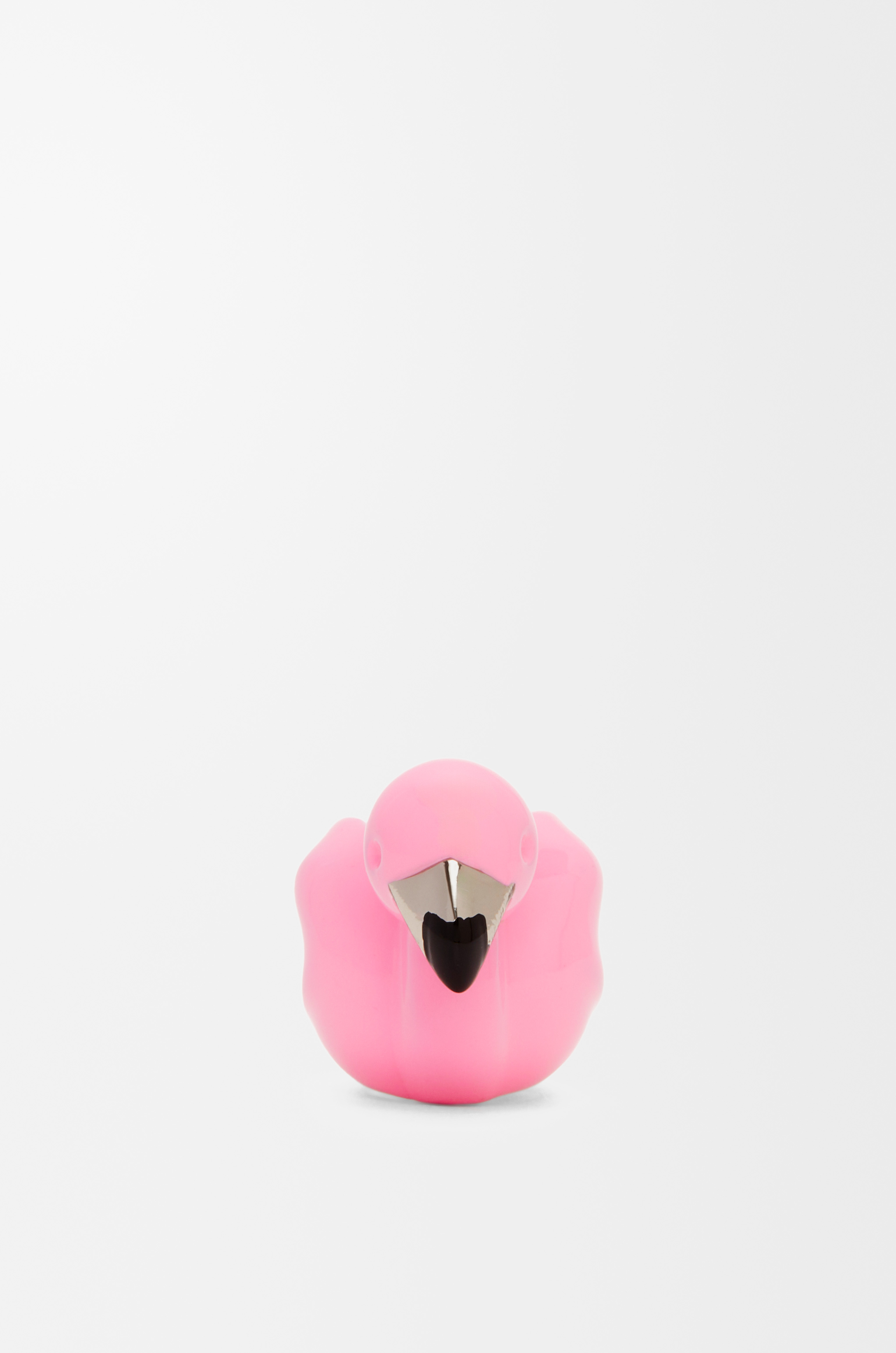 Flamingo dice in brass Pink - LOEWE International official website