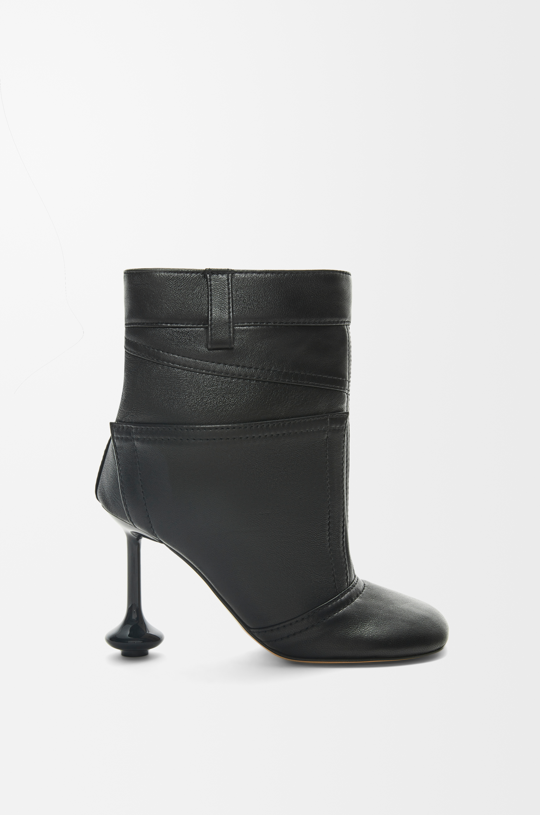 Toy Panta ankle bootie in nappa lambskin Black - LOEWE