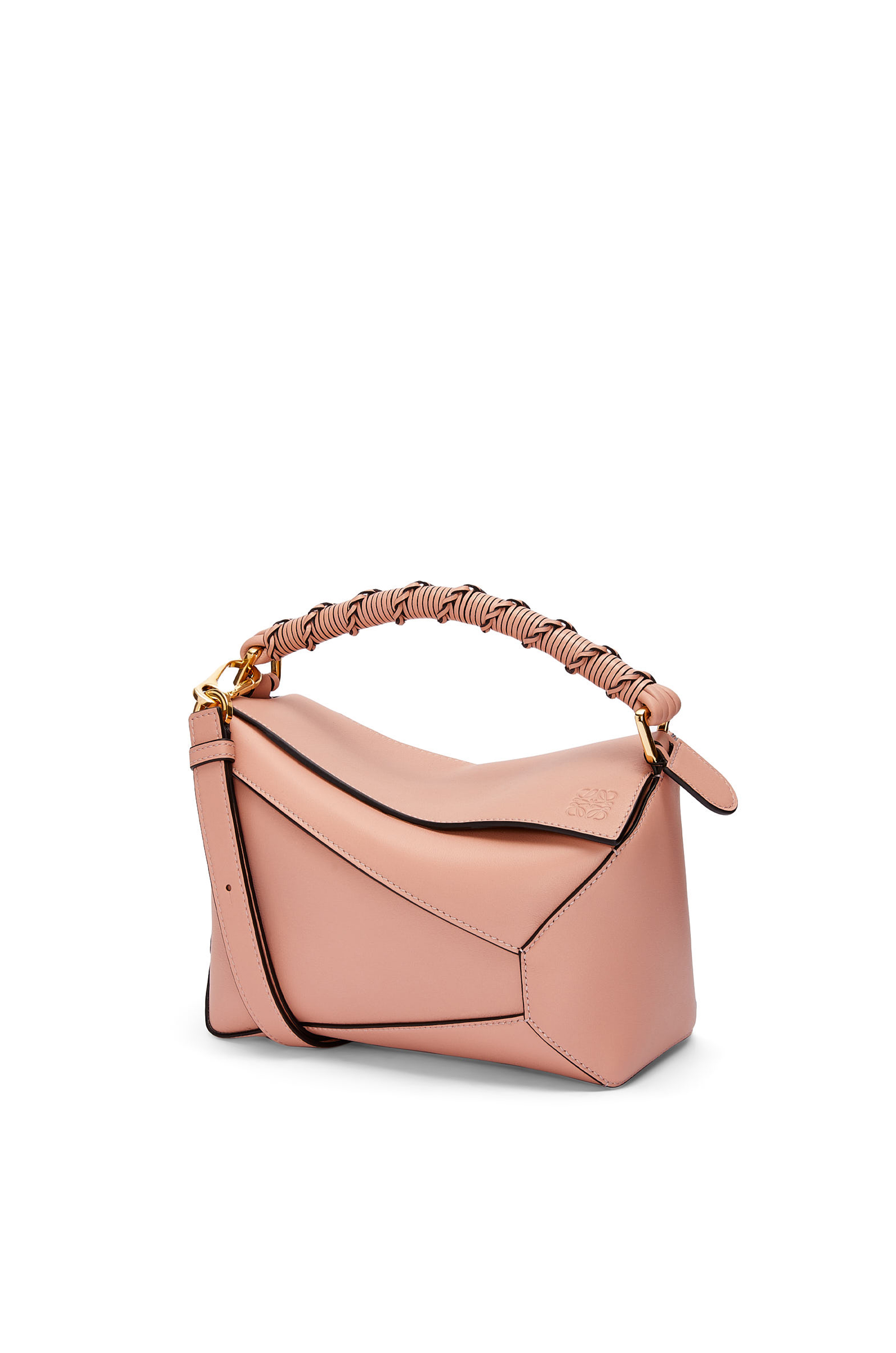 Small Puzzle Edge bag in nappa calfskin Dusty Pink - LOEWE