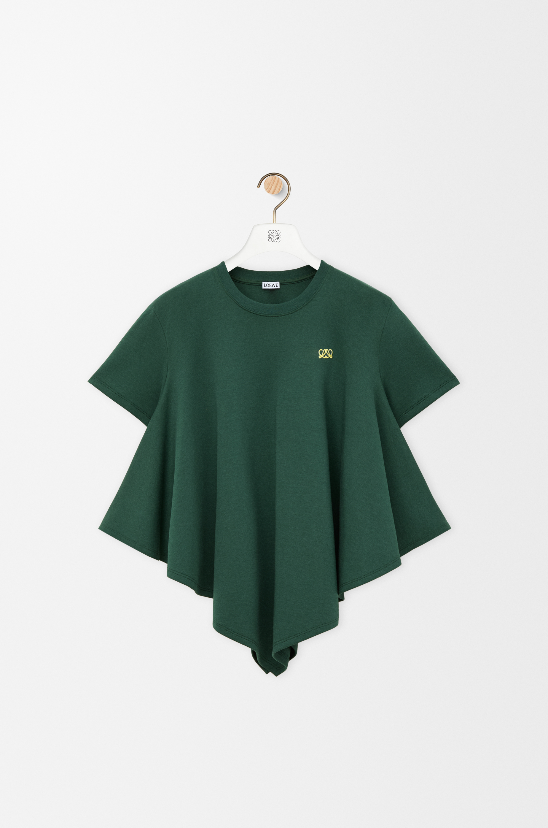 ケープ Tシャツ（コットンブレンド） グリーン - LOEWE Japan official