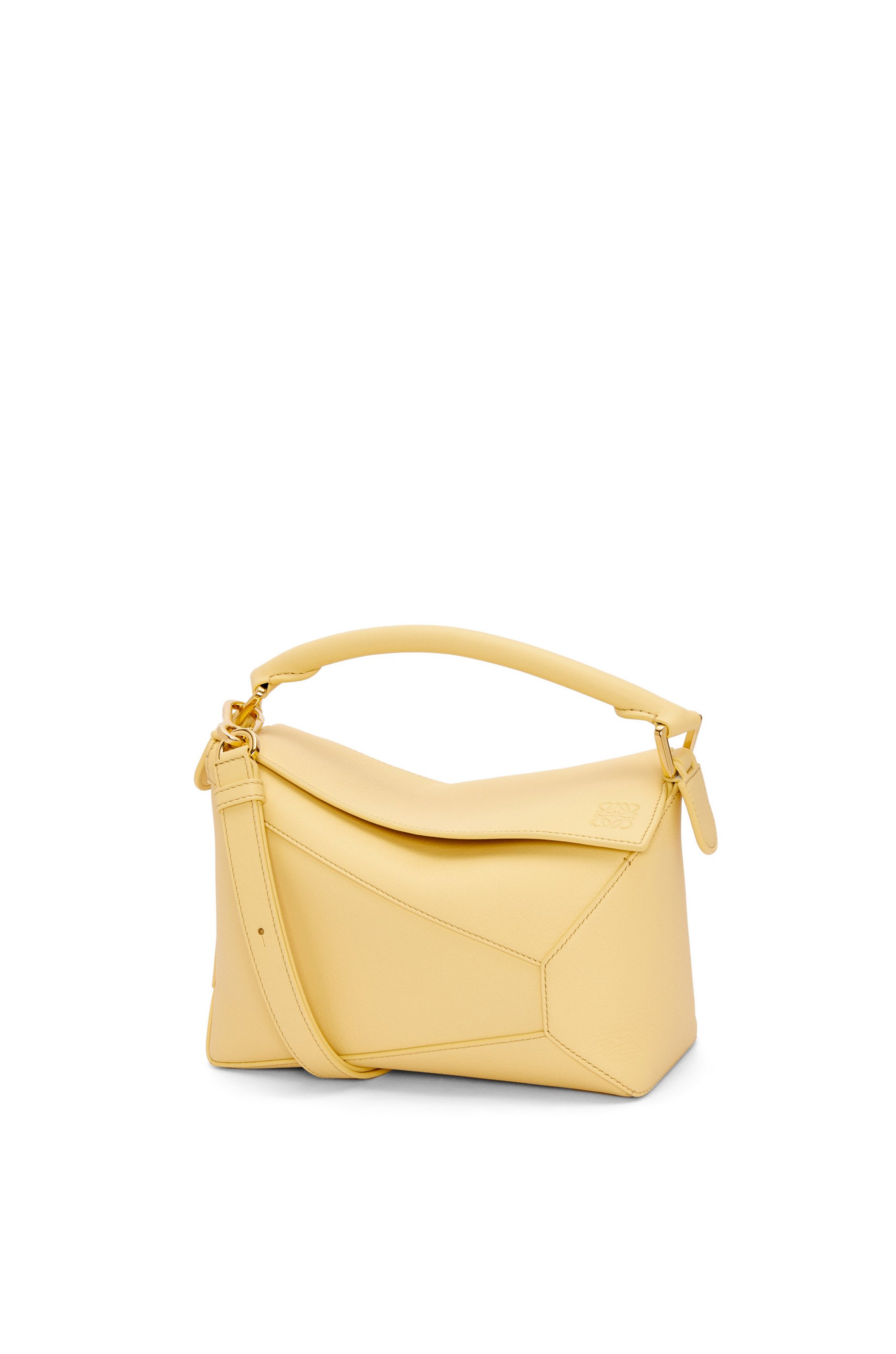 Gold Loewe Mini Bunny Crossbody, loewe nano handbag collectors gift box  puzzle hammock flamenco release price where to buy