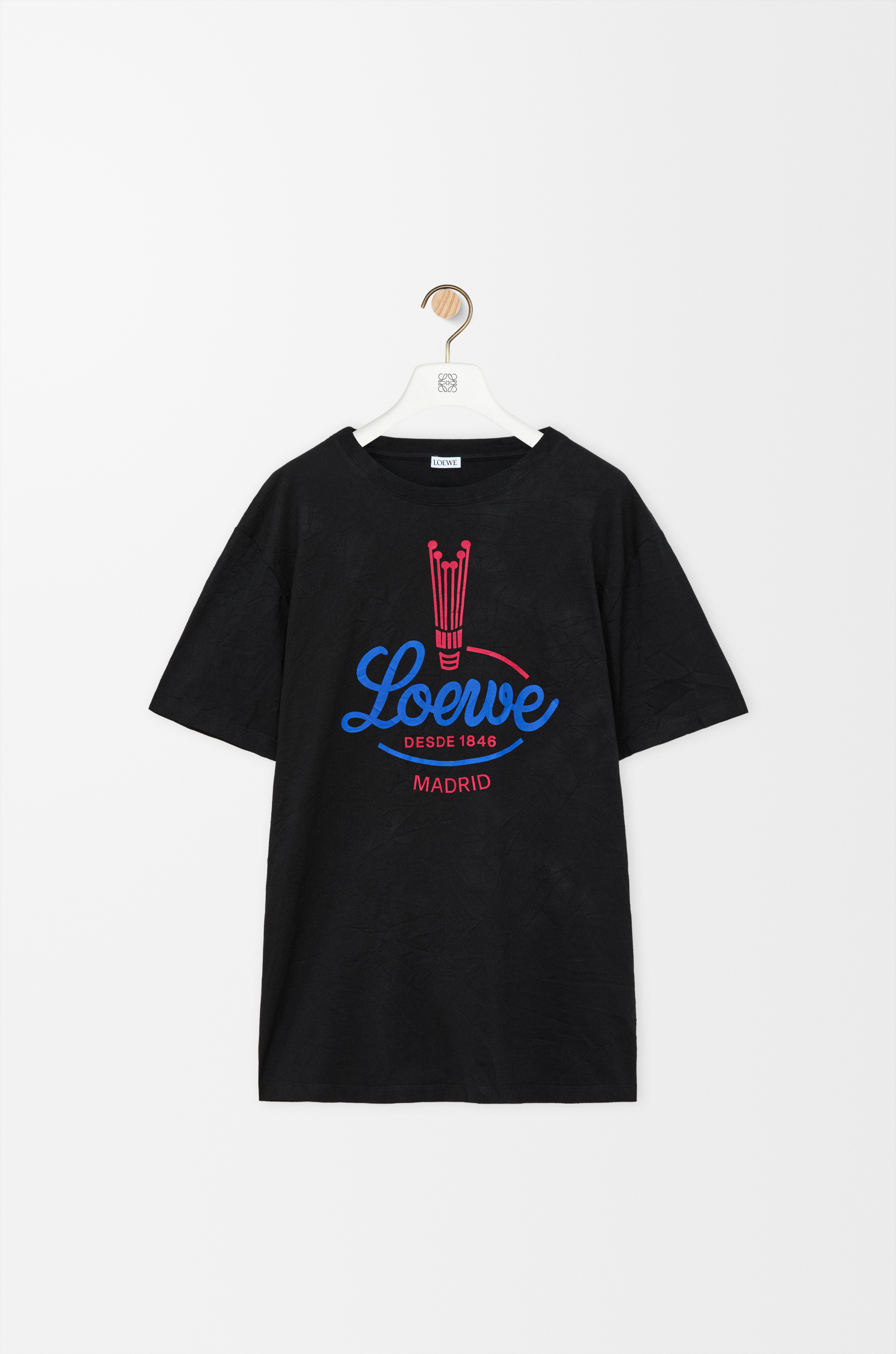 Tシャツ（コットンブレンド） ブラック - LOEWE Japan official website