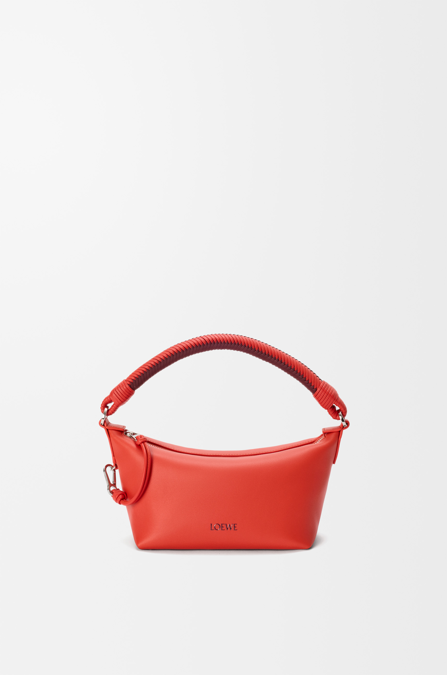 LOEWE レザーミニポーチ Cala mini bag in mellow nappa lambskin Orange - LOEWE APAC