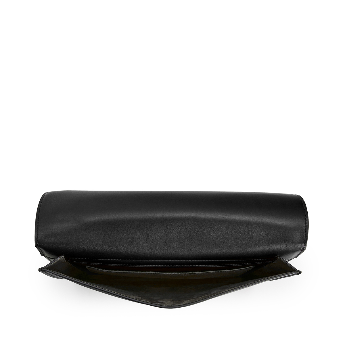 Gusset Flat Messenger Bag Black LOEWE