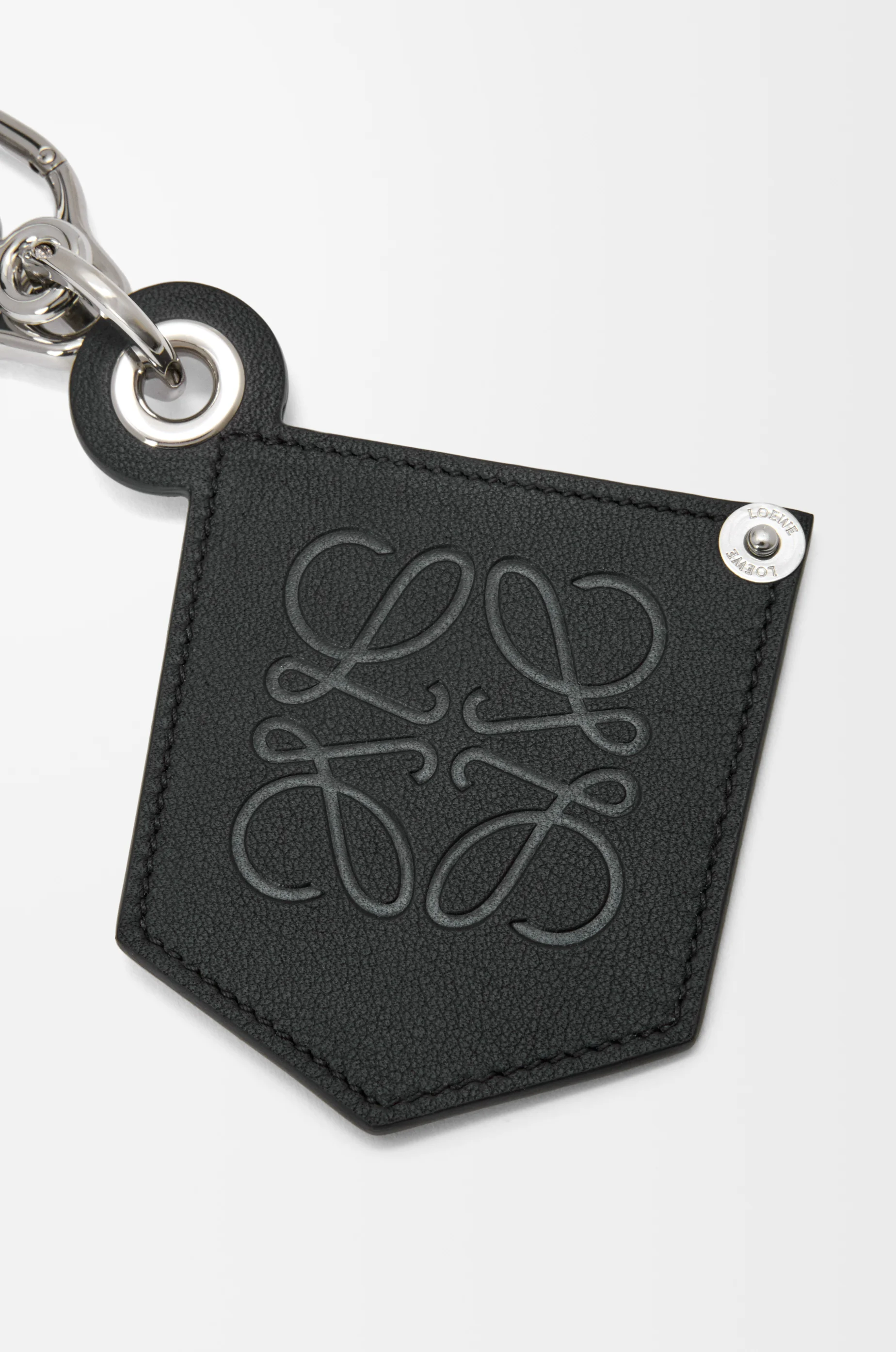 LOEWE Pocket charm  Black/Silver