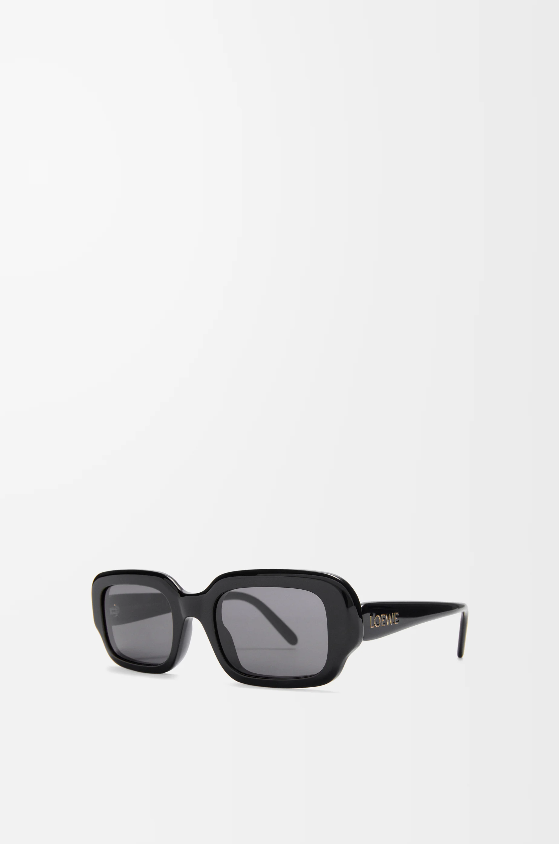 LOEWE Gafas de sol Rectangular Slim Negro
