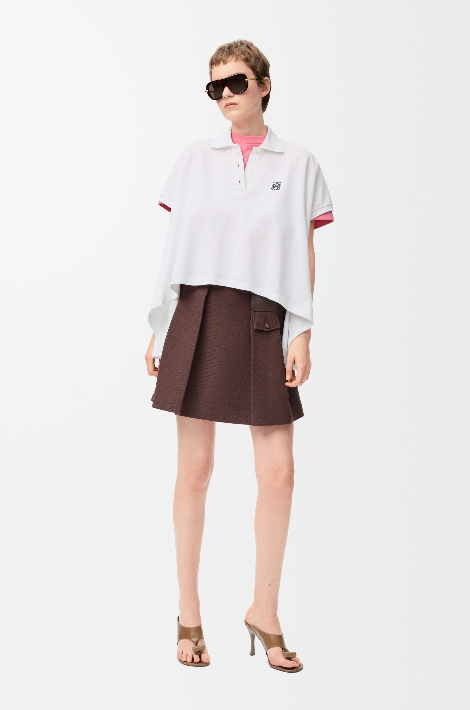 Loewe Polo In Cotton Size:l For Woman In Multi