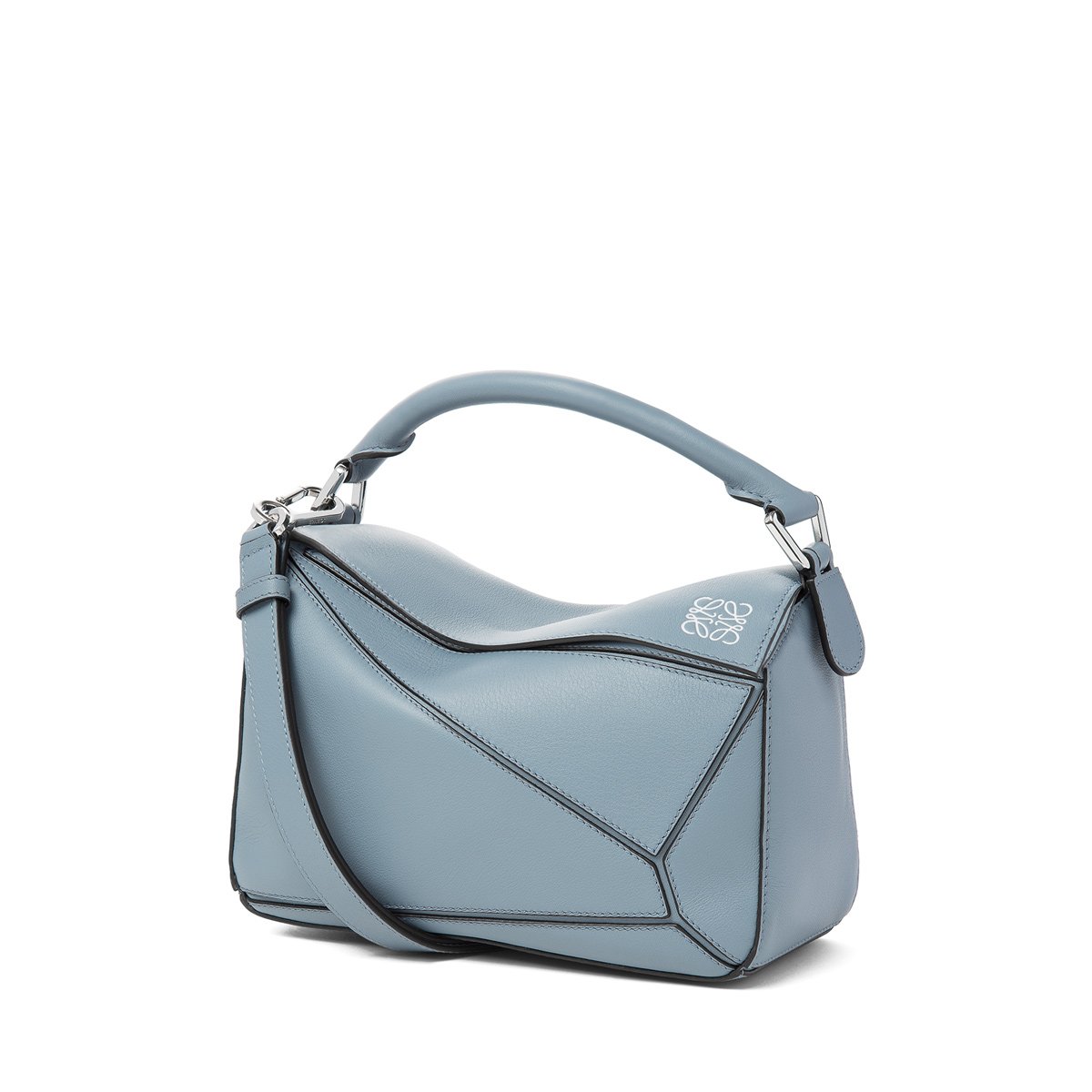 loewe puzzle bag small blue