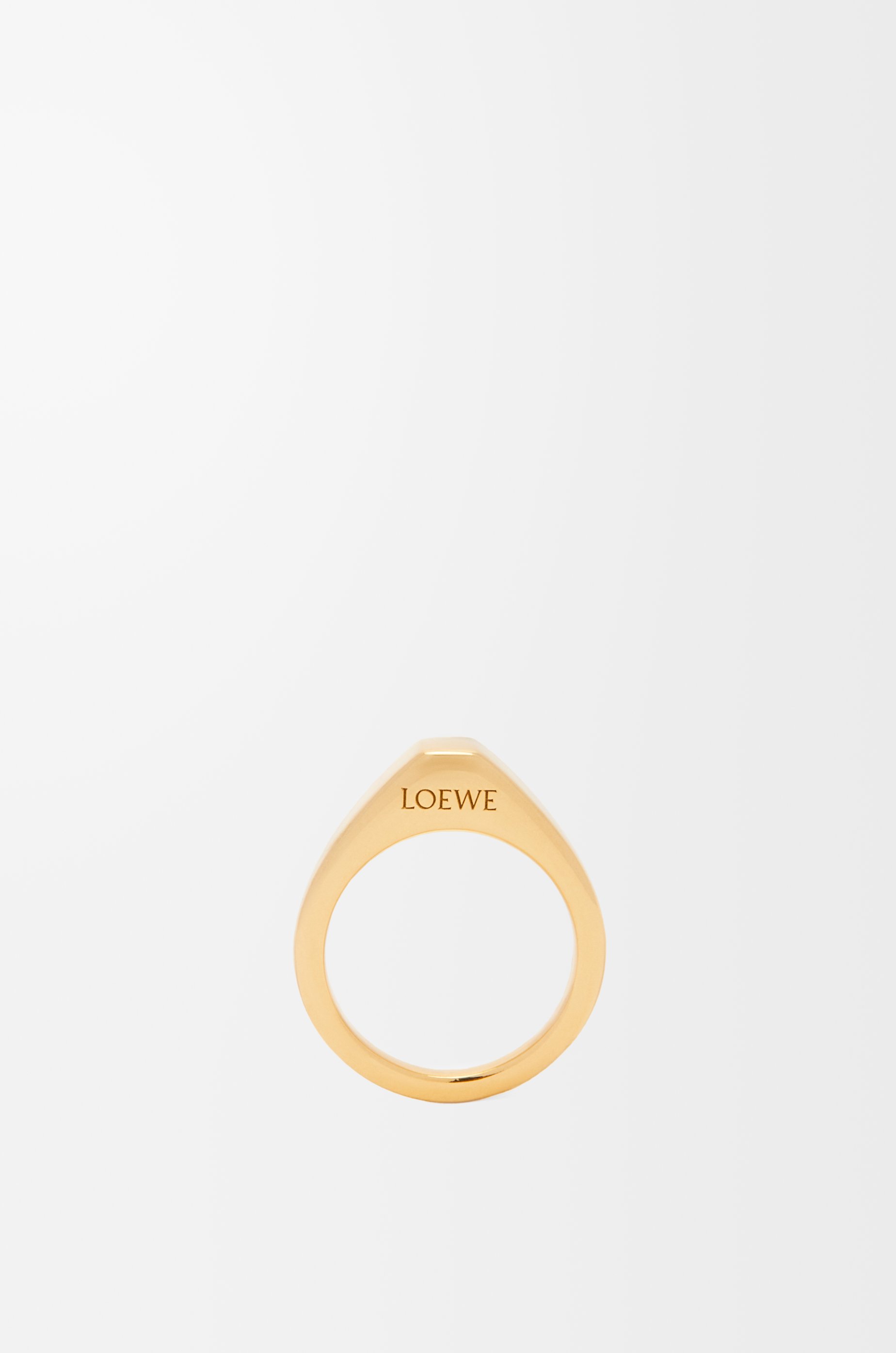 LOEWE スターラップ リング（スターリングシルバー） ゴールド
