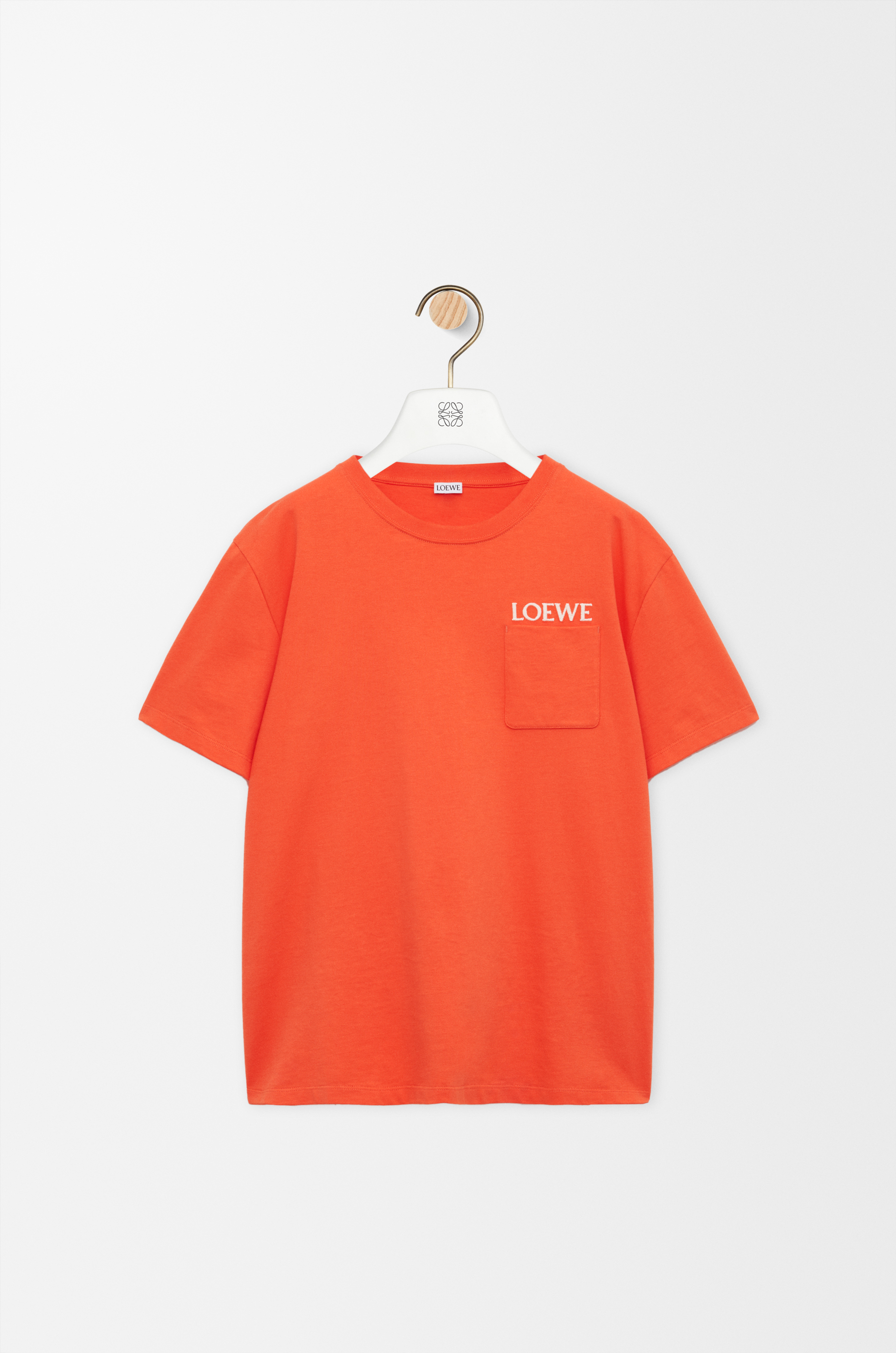 Relaxed fit T-shirt in cotton Orange - LOEWE