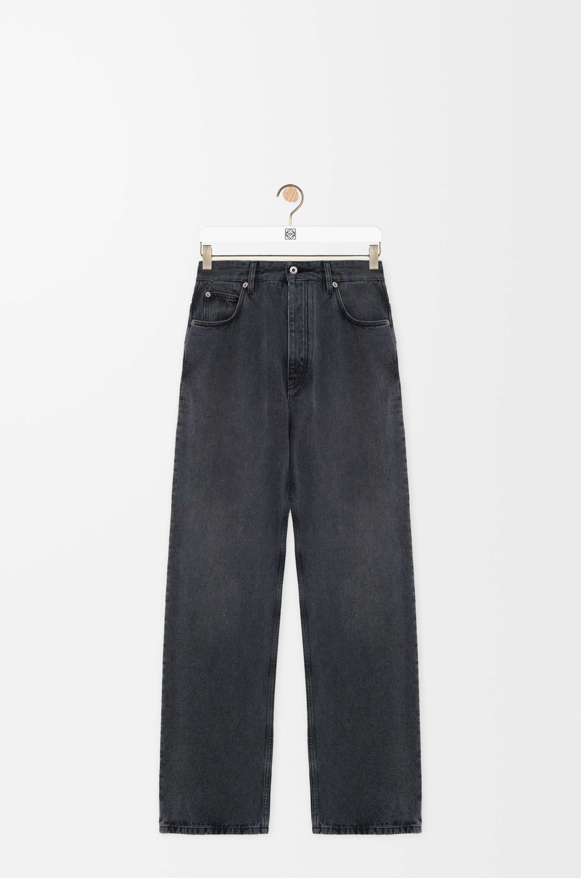 LOEWE セルビッジデニム Jeans in denim Black - LOEWE USA Official Website