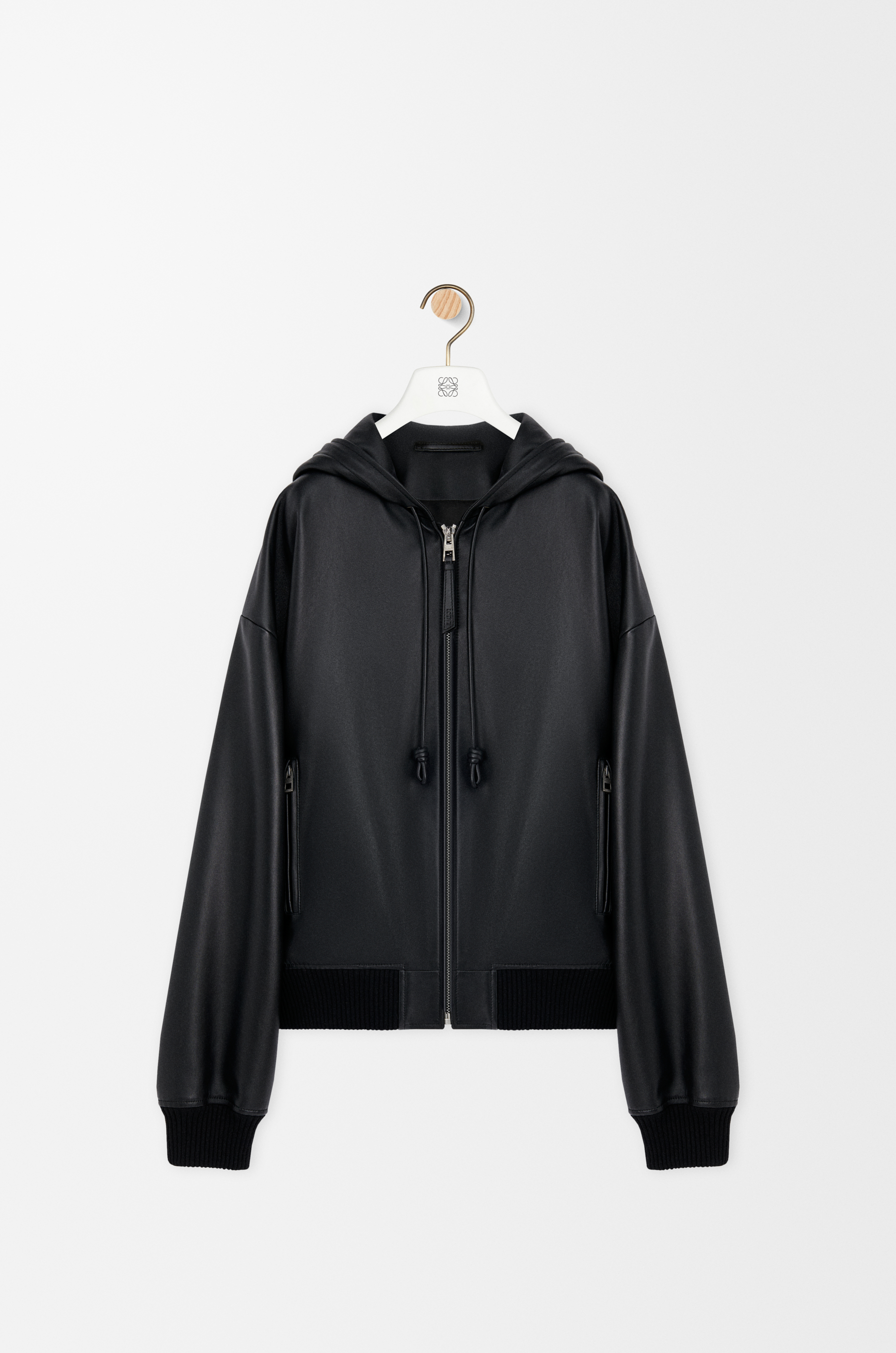 フーデッド ジャケット（ナパラム） ブラック - LOEWE