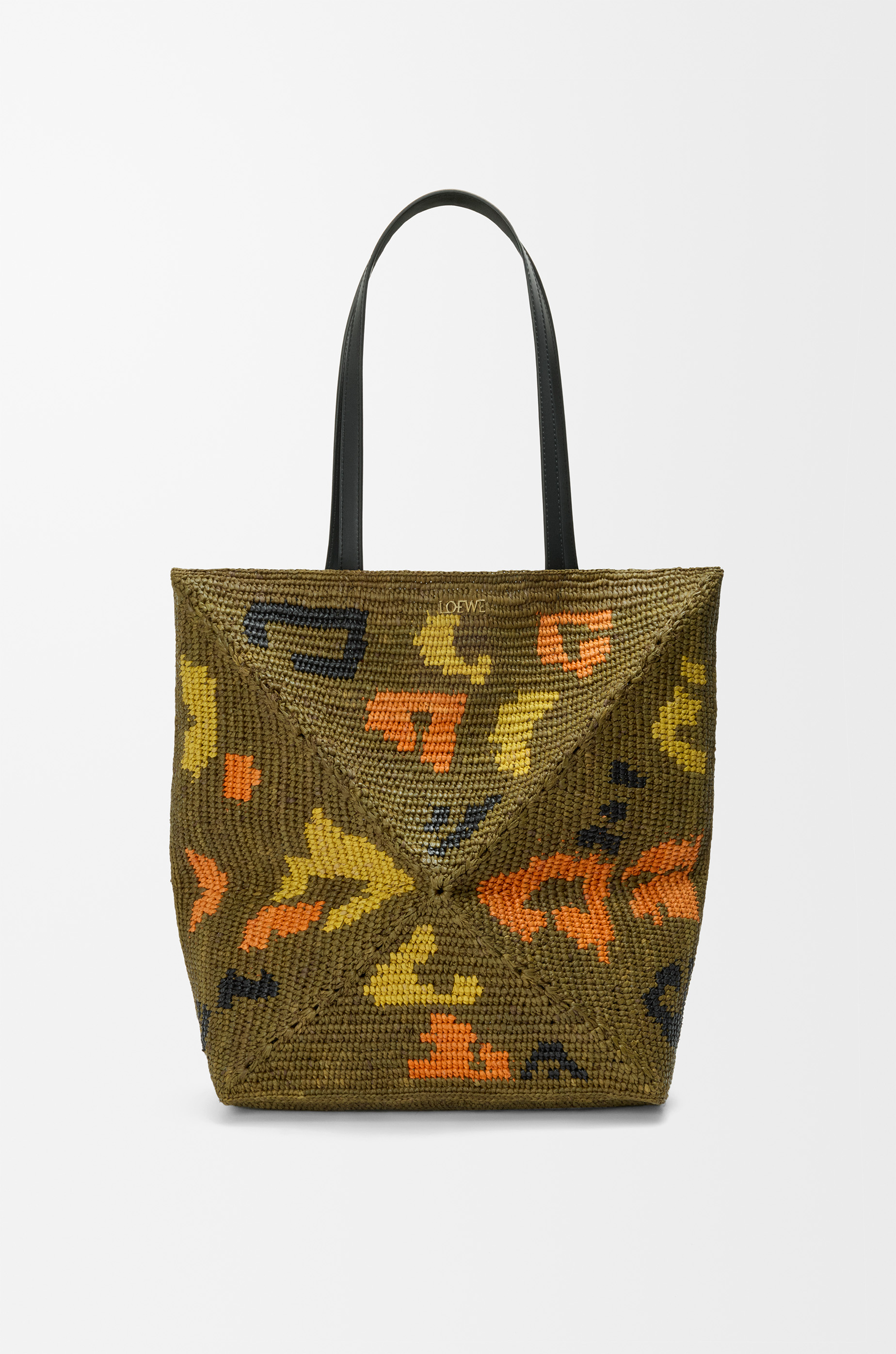 LOEWE ロエベ ベラスケス コンビレザー トートバッグ グリーン