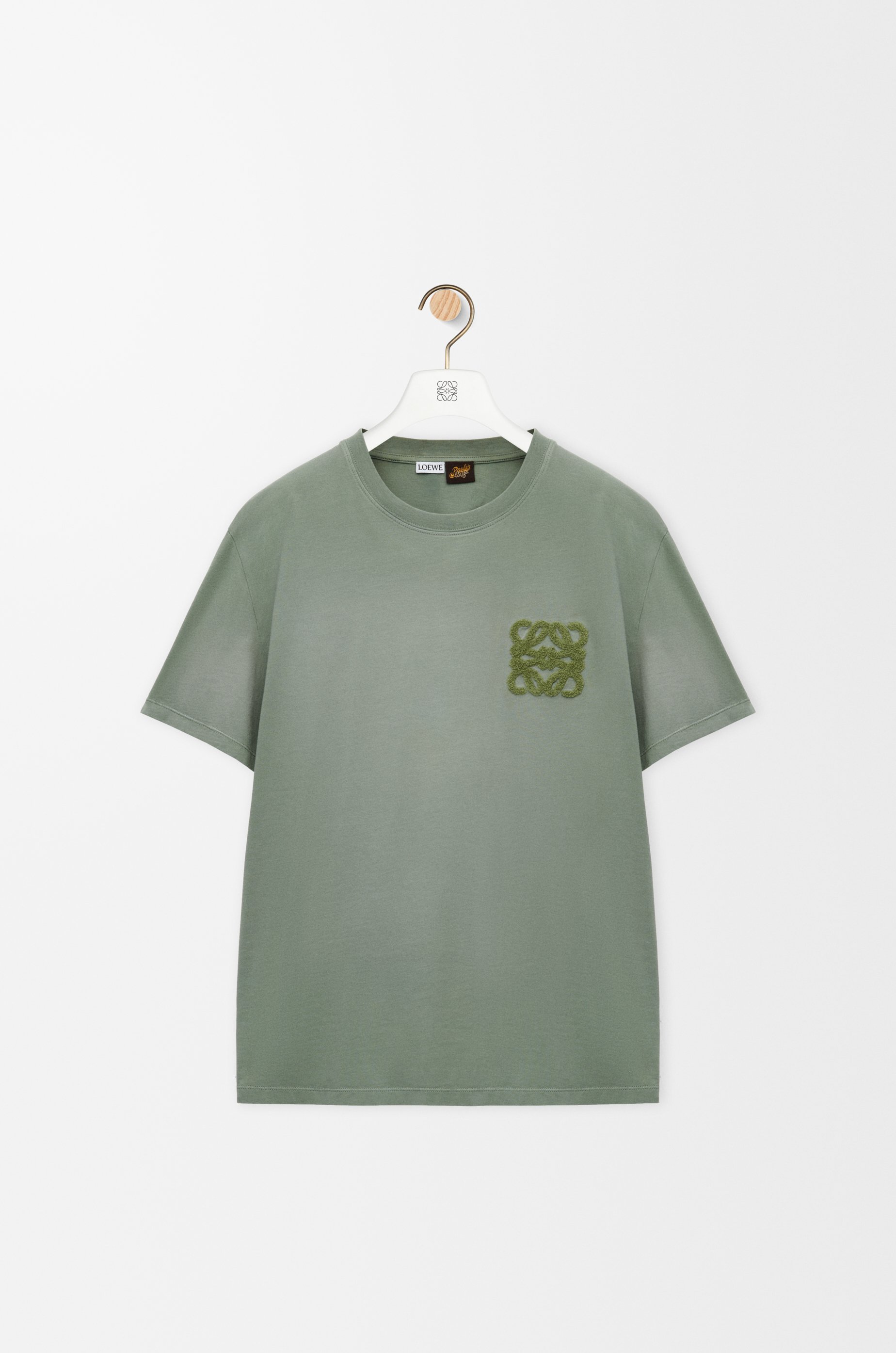 Relaxed fit T-shirt in cotton Green - LOEWE