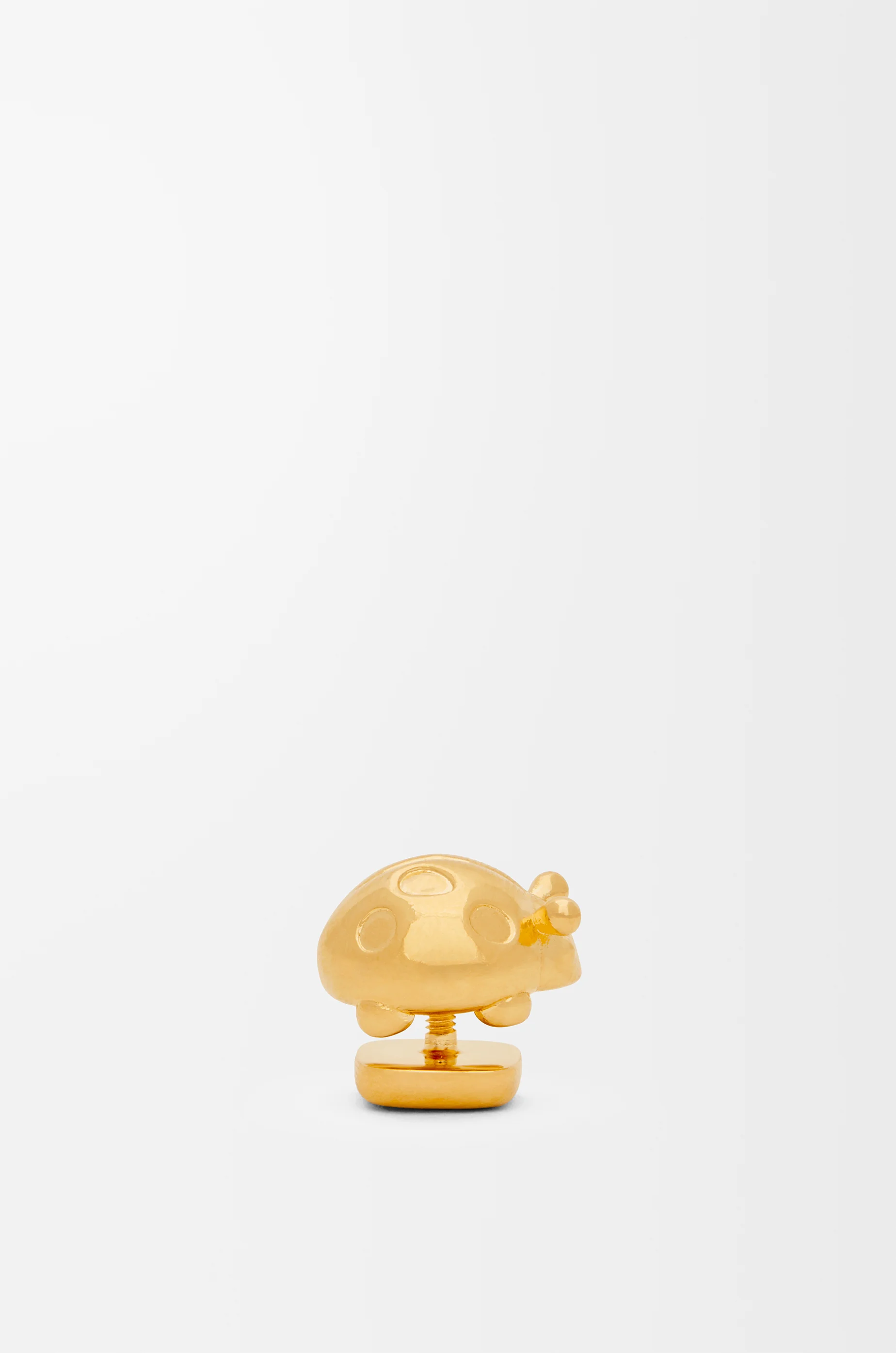 Ladybug pin in brass Gold - LOEWE