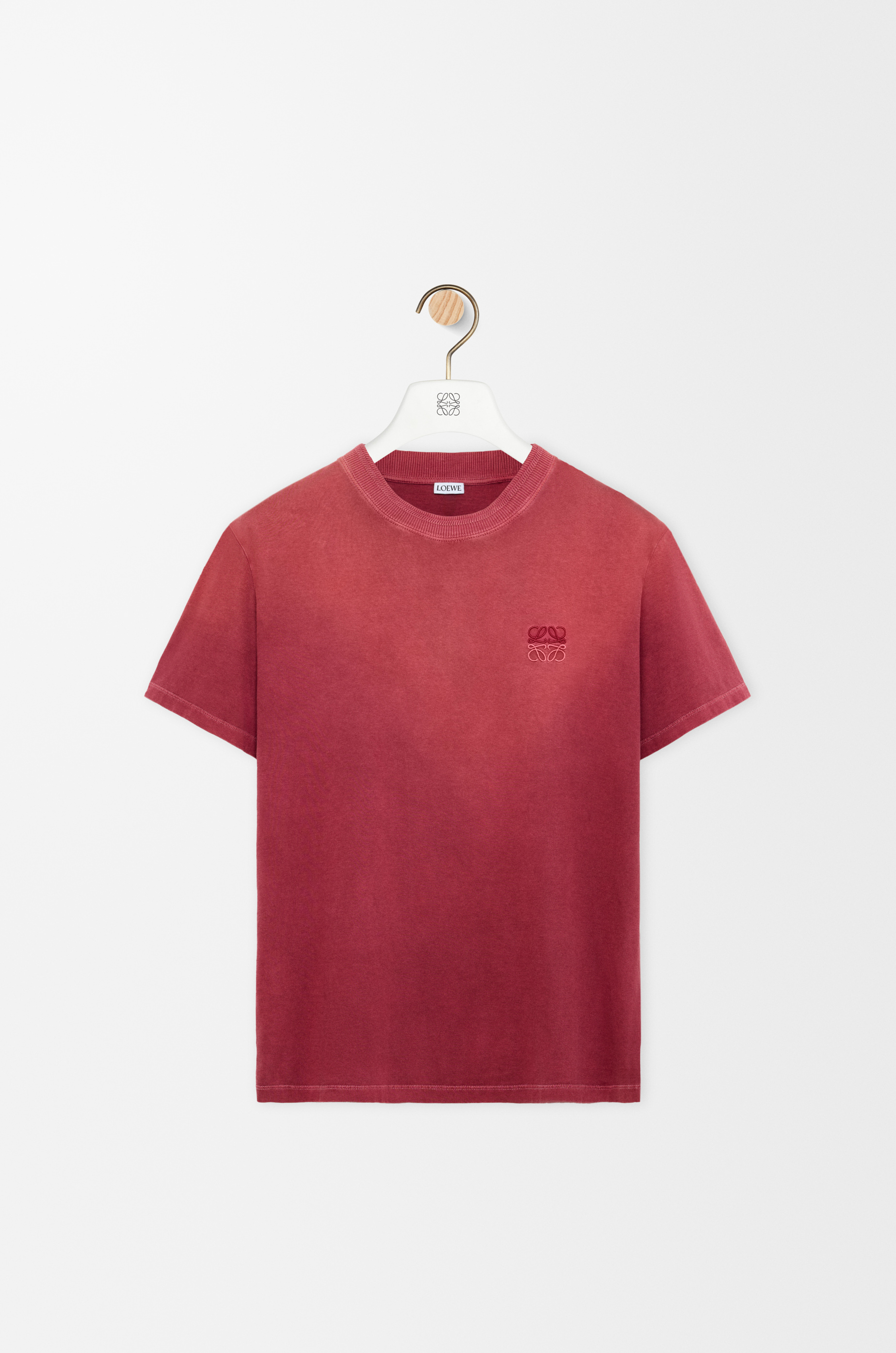 Regular fit T-shirt in cotton Red - LOEWE USA Official Website